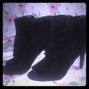 High heel booty open toe